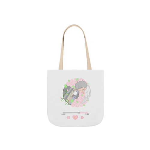 Canvas Tote Bag - Baby Angel Garden