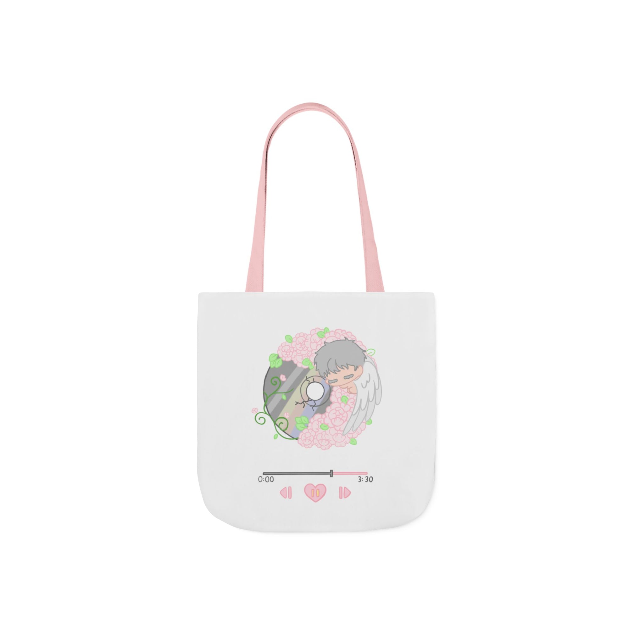 Canvas Tote Bag - Baby Angel Garden