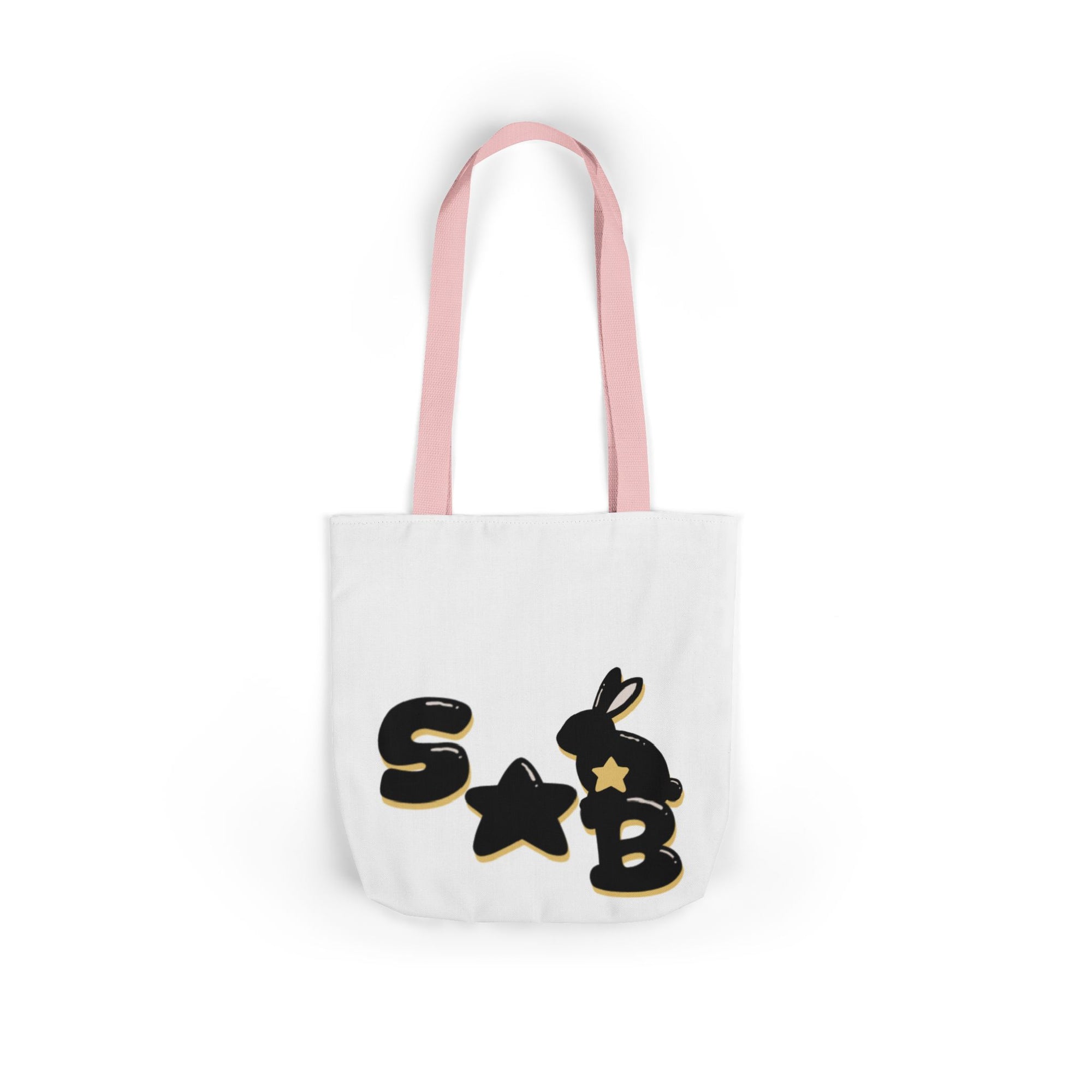 Canvas Tote Bag - chibi Byulki the Star Bunny Design
