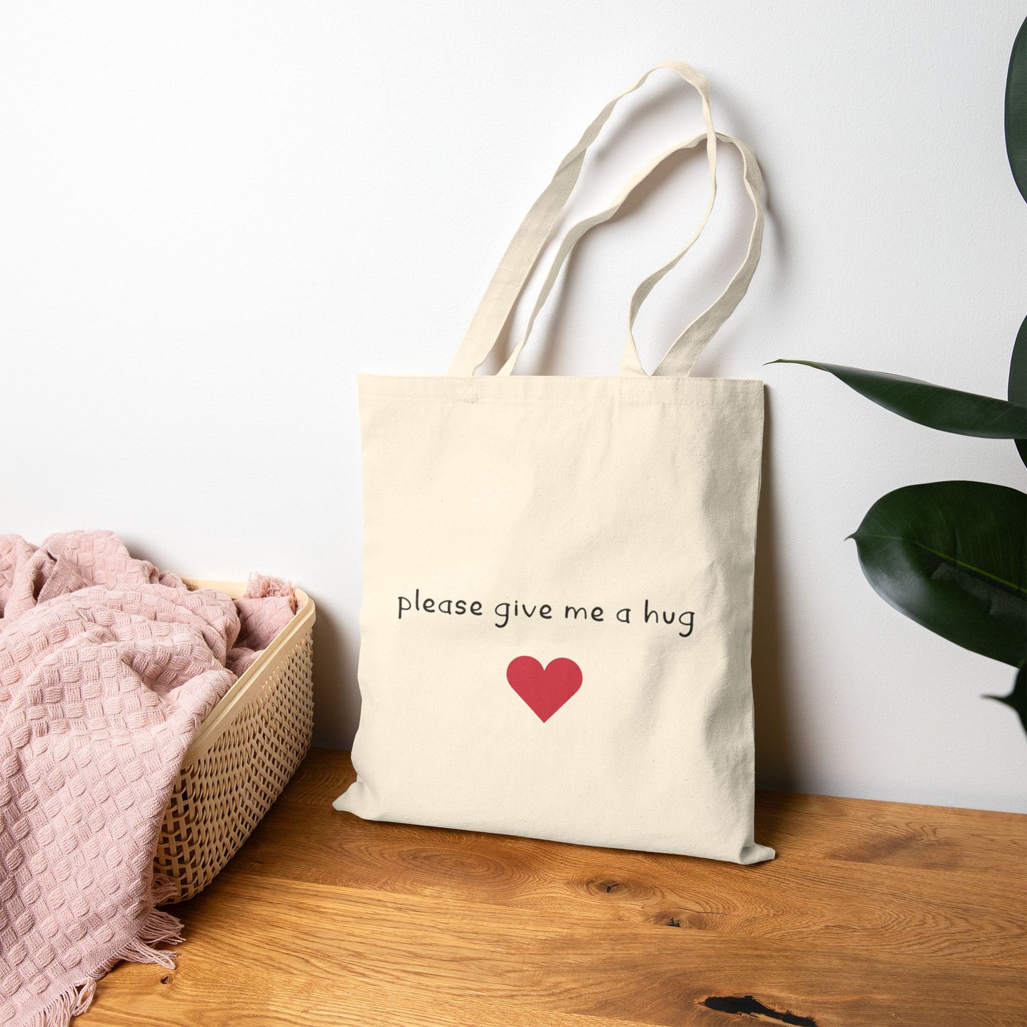 Bunny boy tote bag