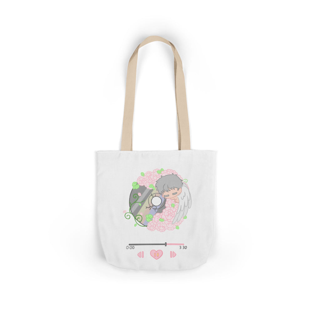 Canvas Tote Bag - Baby Angel Garden