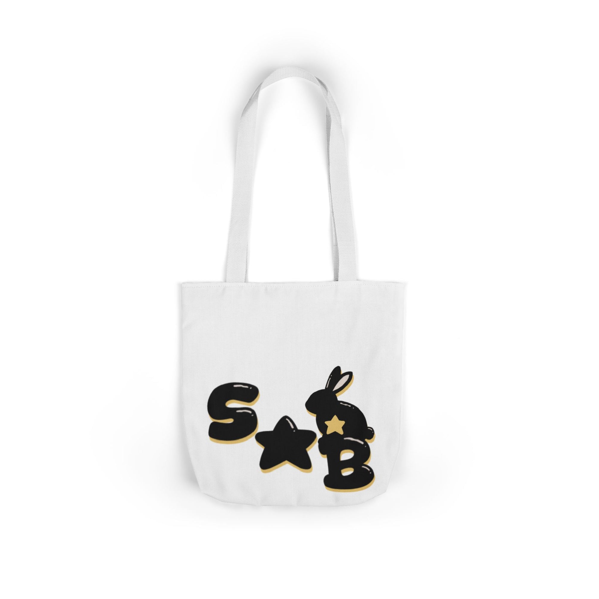 Canvas Tote Bag - chibi Byulki the Star Bunny Design