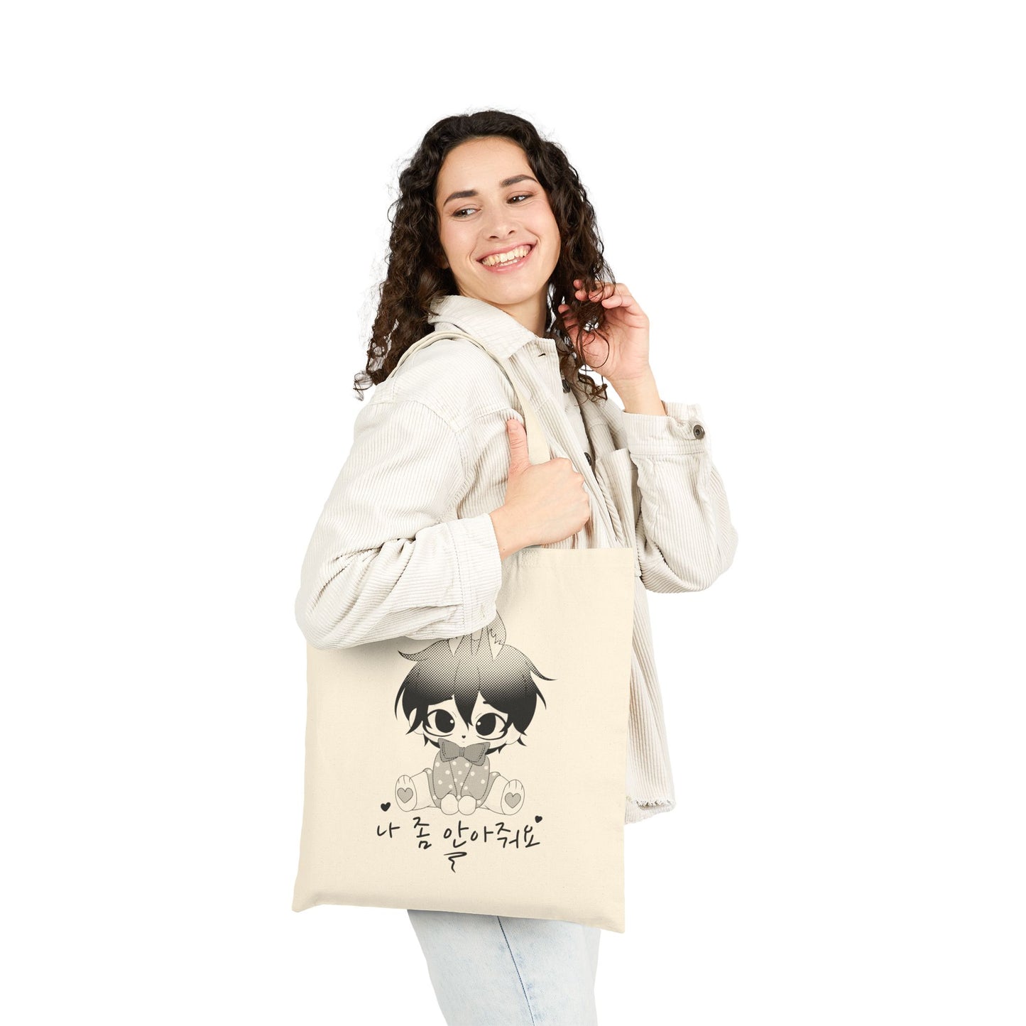 Bunny boy tote bag