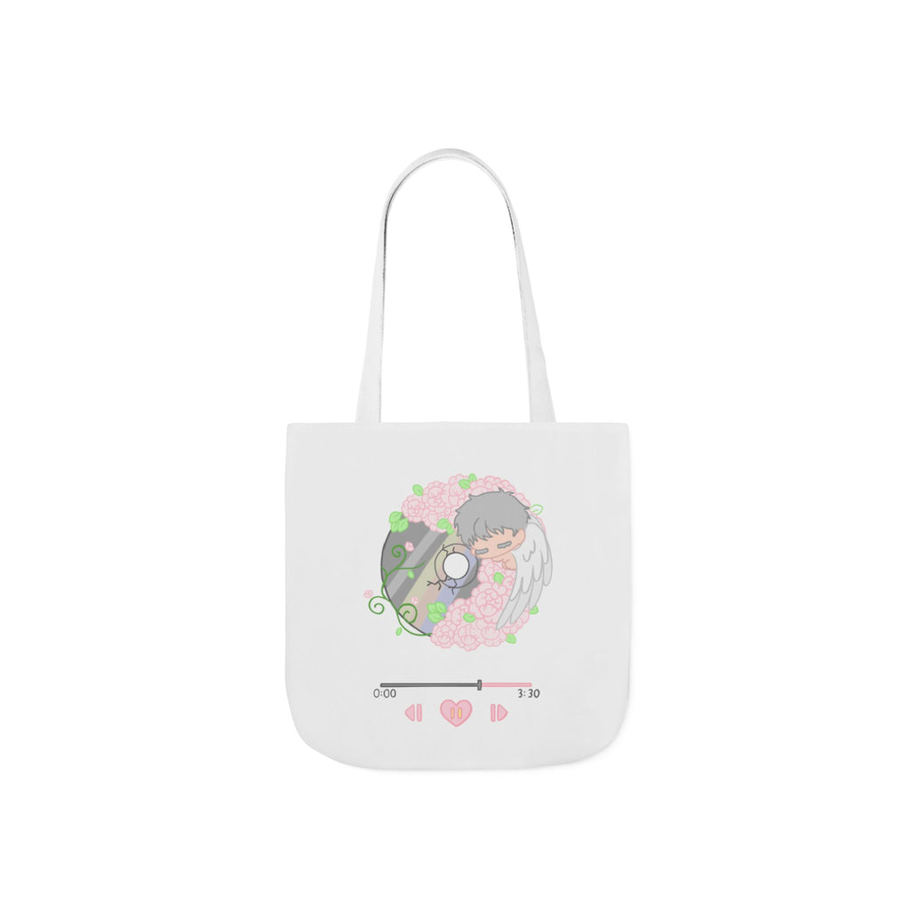 Canvas Tote Bag - Baby Angel Garden