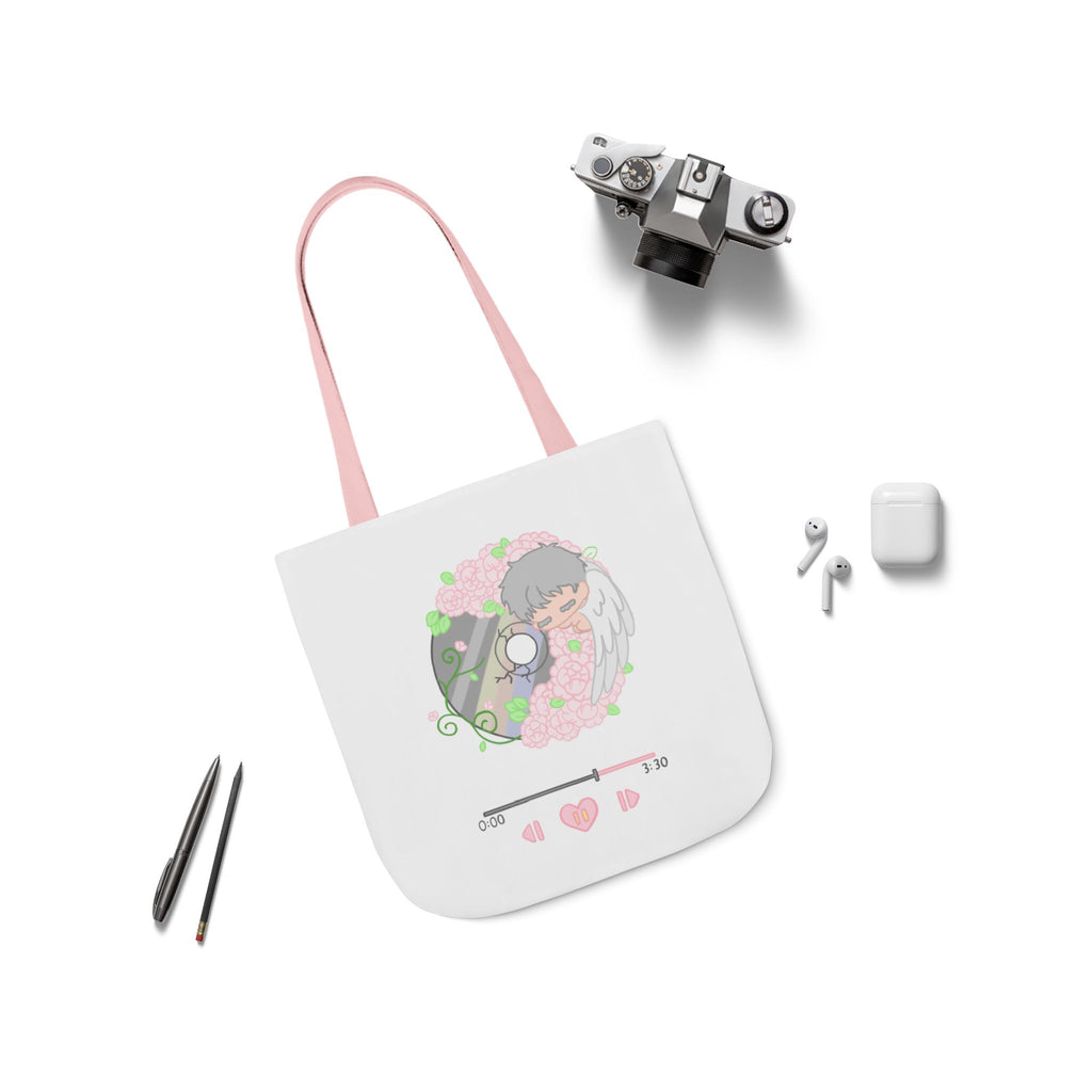 Canvas Tote Bag - Baby Angel Garden