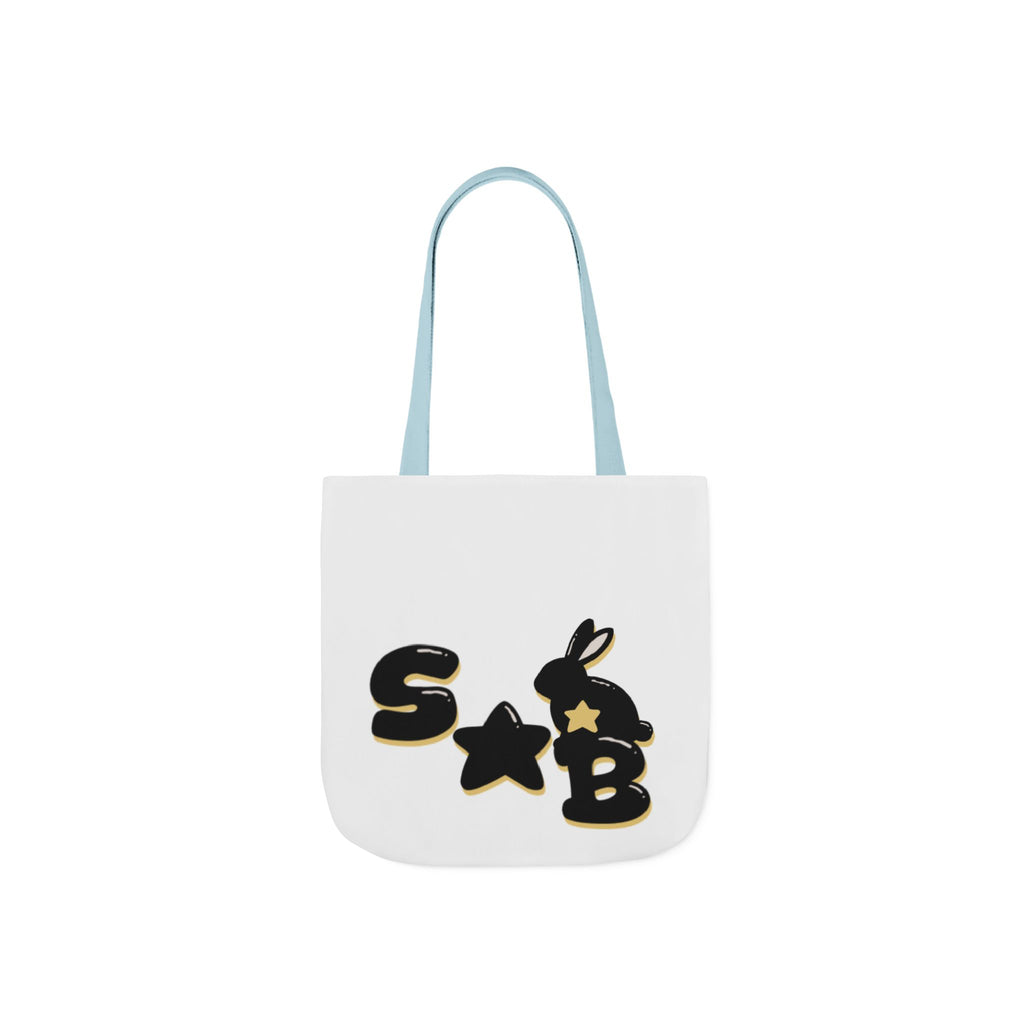 Canvas Tote Bag - chibi Byulki the Star Bunny Design