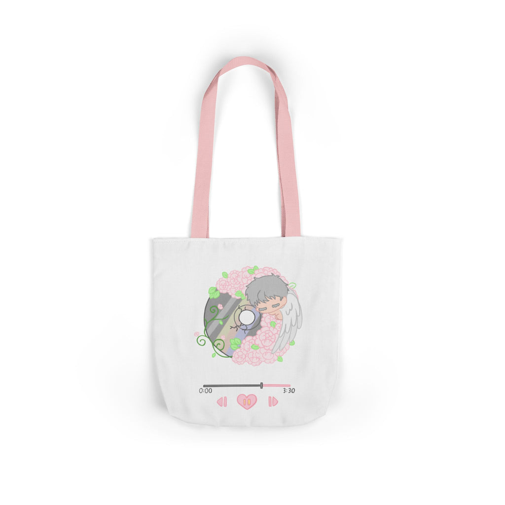 Canvas Tote Bag - Baby Angel Garden
