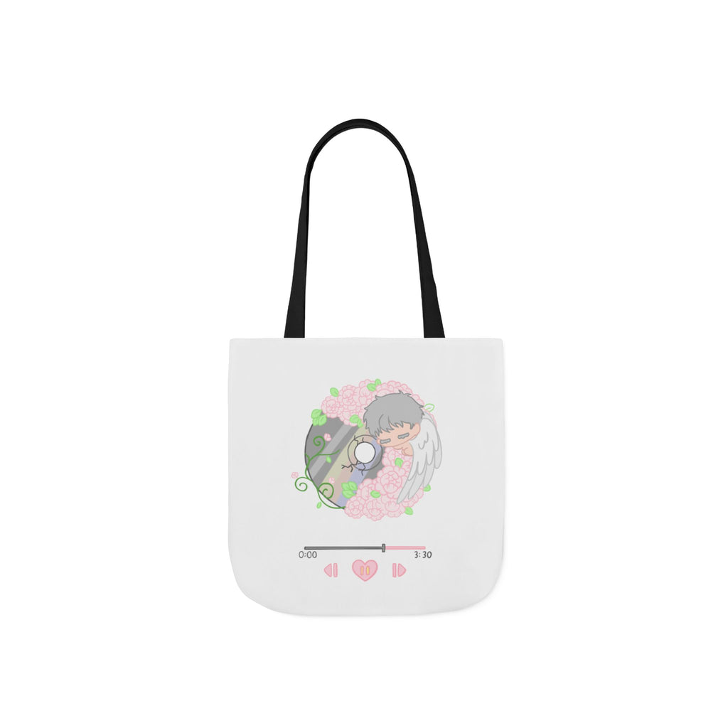 Canvas Tote Bag - Baby Angel Garden
