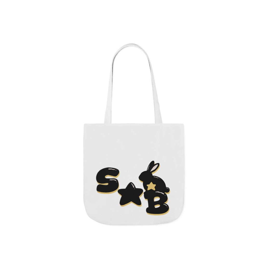Canvas Tote Bag - chibi Byulki the Star Bunny Design