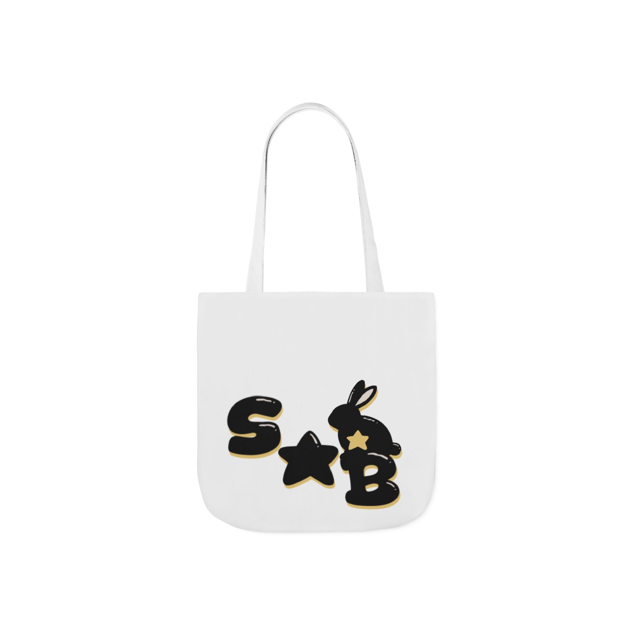 Canvas Tote Bag - chibi Byulki the Star Bunny Design