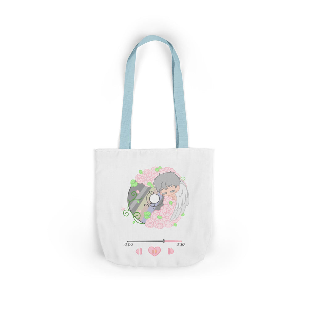 Canvas Tote Bag - Baby Angel Garden