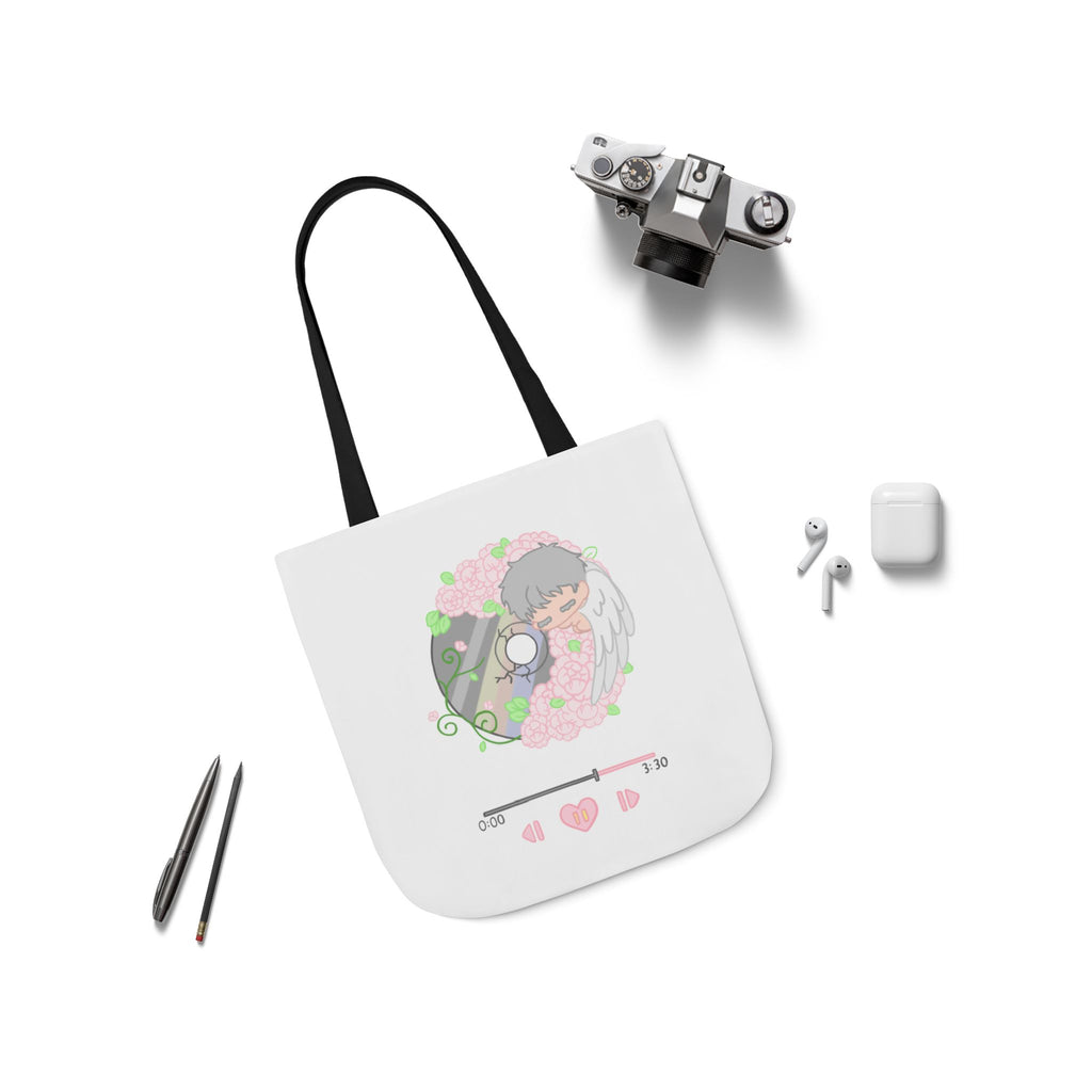 Canvas Tote Bag - Baby Angel Garden