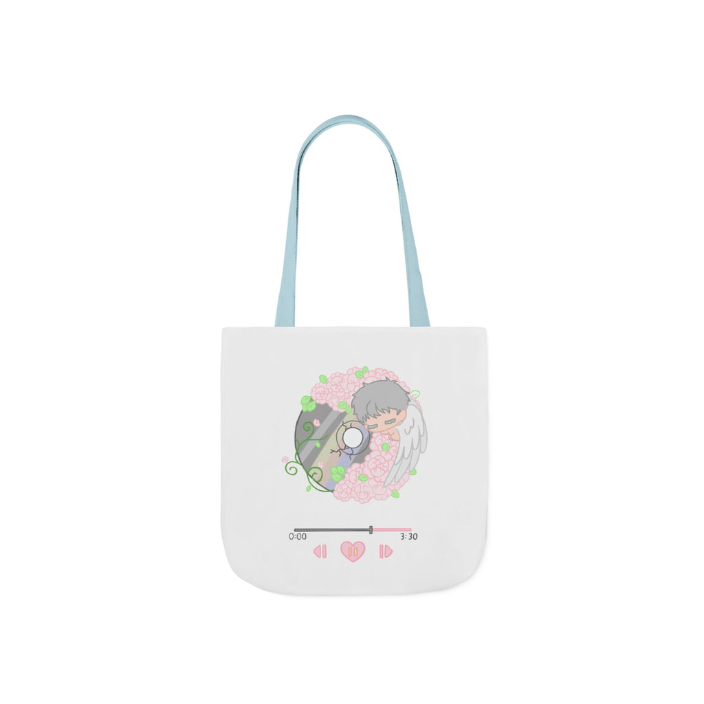 Canvas Tote Bag - Baby Angel Garden