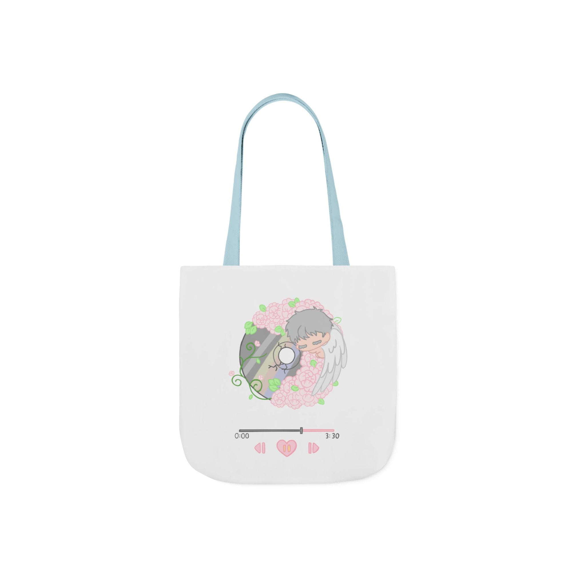 Canvas Tote Bag - Baby Angel Garden
