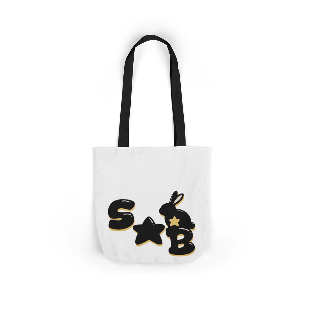 Canvas Tote Bag - chibi Byulki the Star Bunny Design