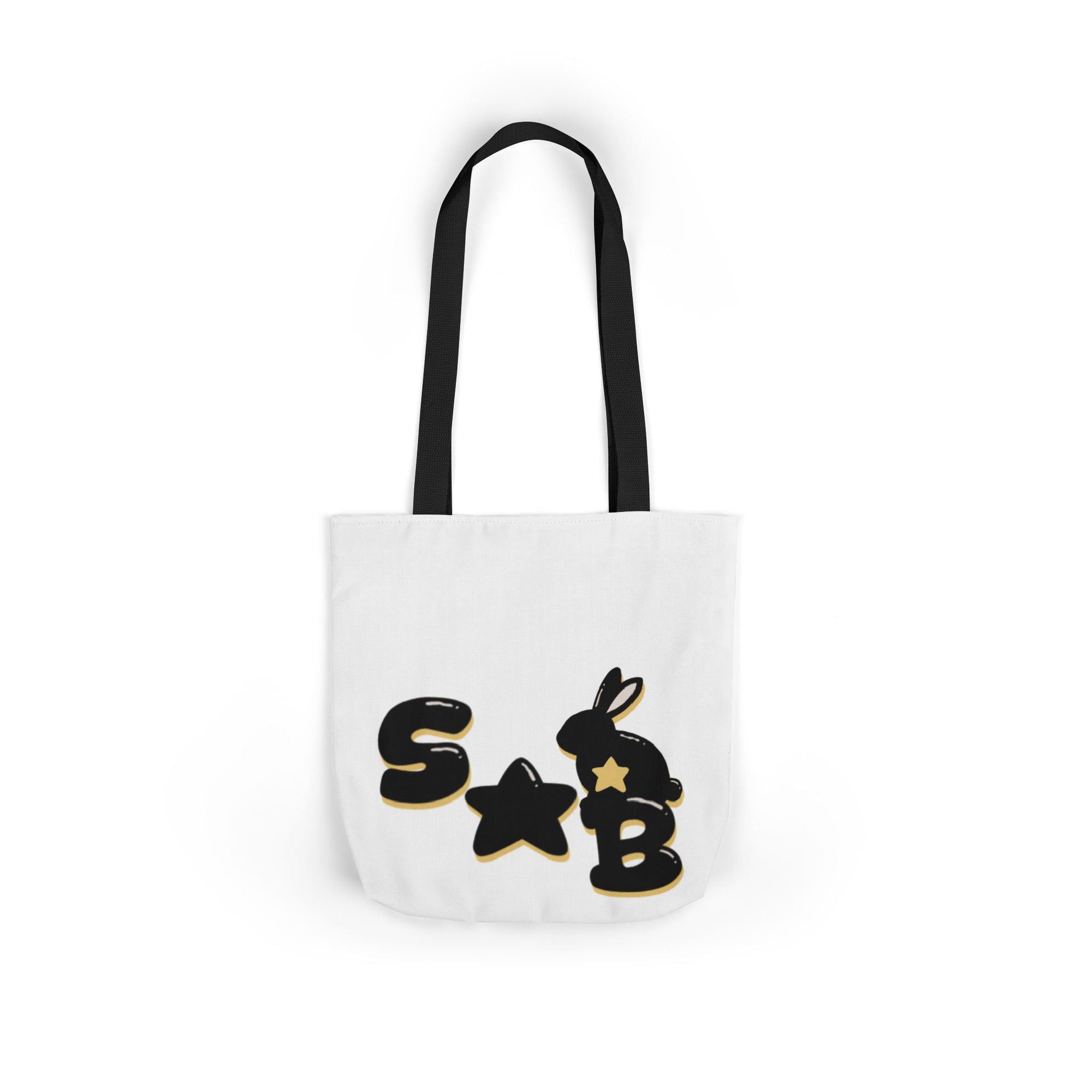 Canvas Tote Bag - chibi Byulki the Star Bunny Design