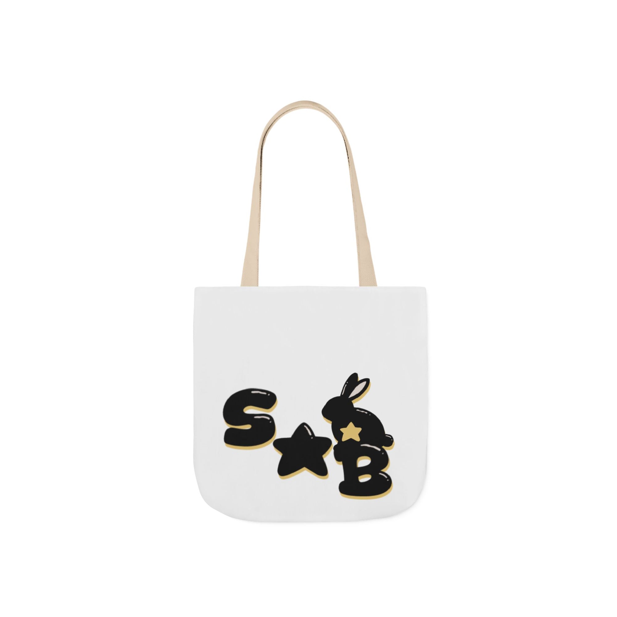 Canvas Tote Bag - chibi Byulki the Star Bunny Design