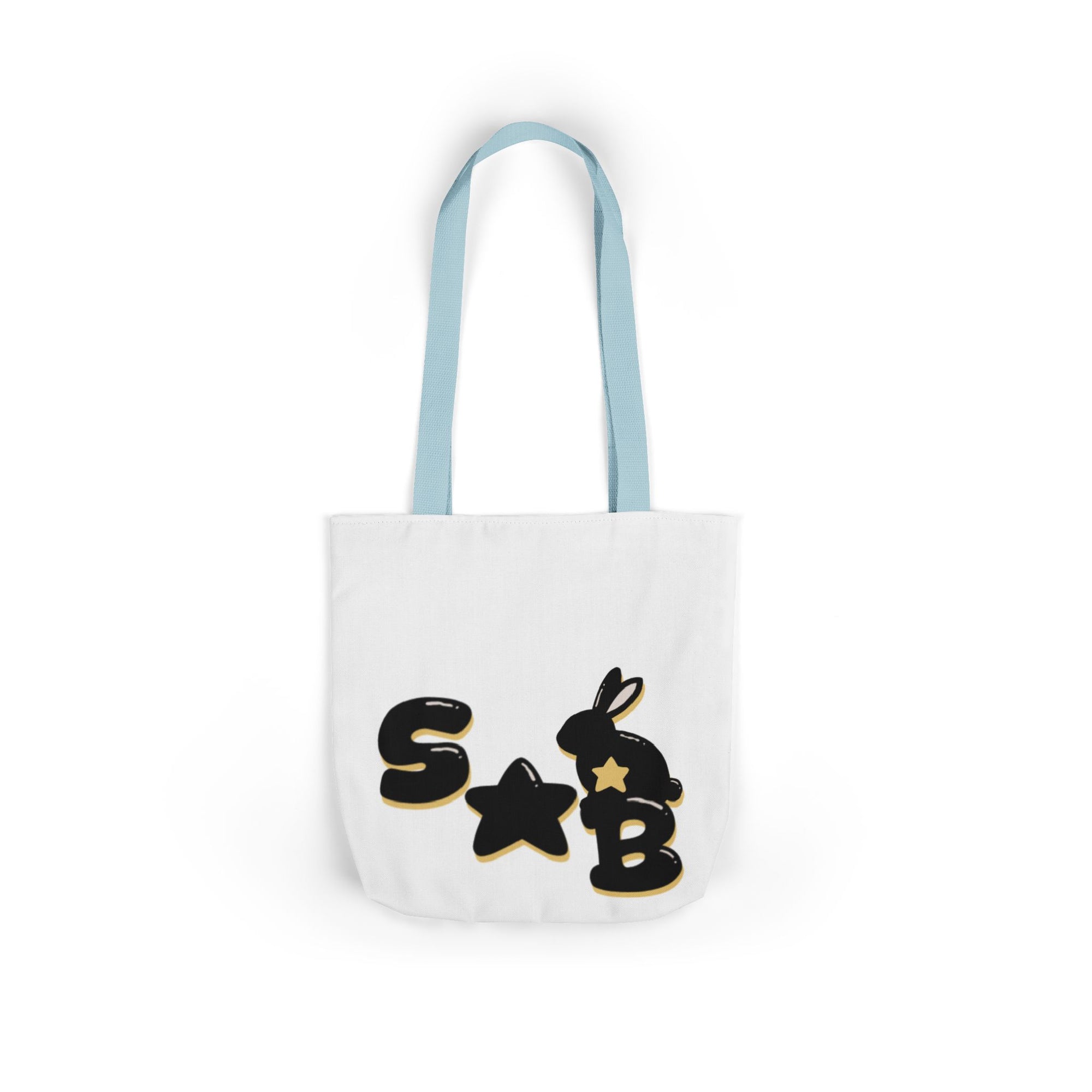 Canvas Tote Bag - chibi Byulki the Star Bunny Design