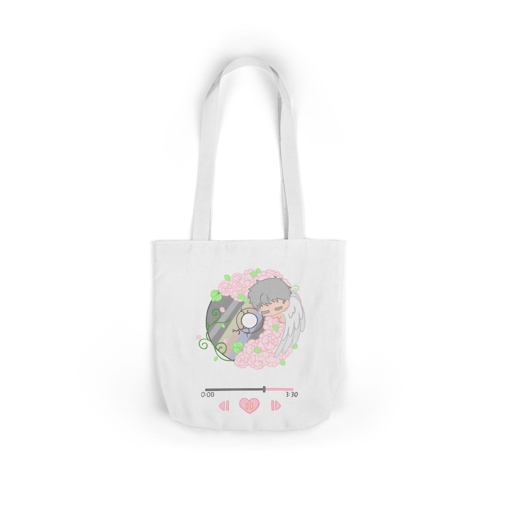 Canvas Tote Bag - Baby Angel Garden