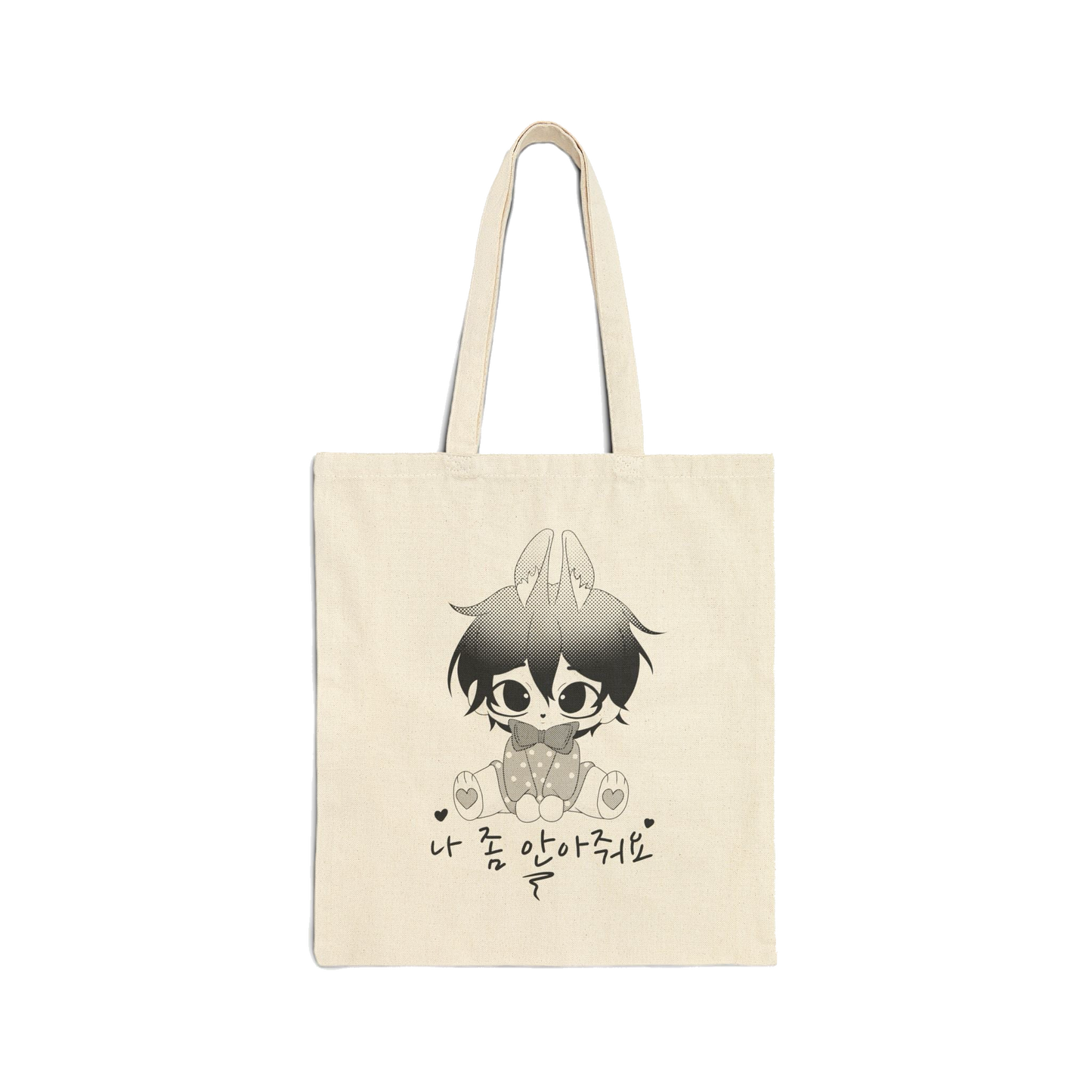 Bunny boy tote bag