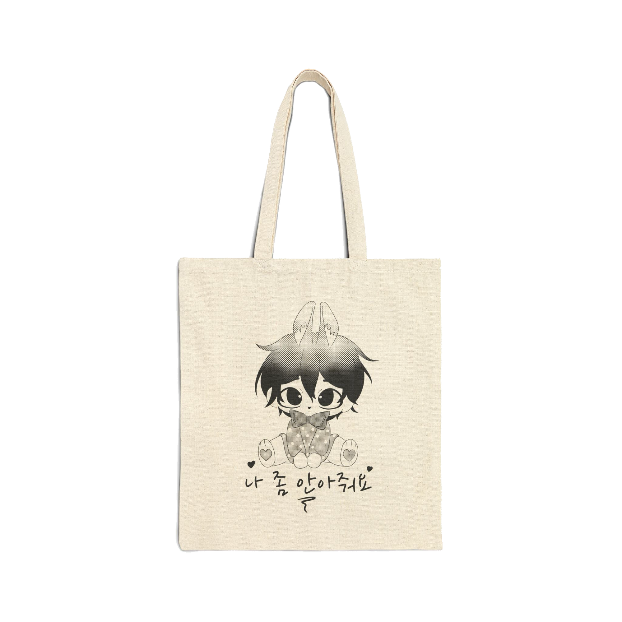 Bunny boy tote bag
