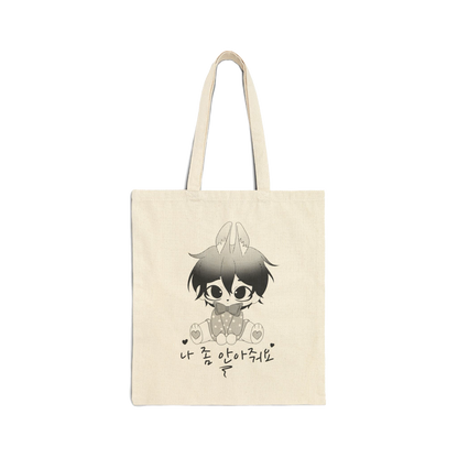 Bunny boy tote bag